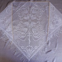 Косынка БАХРОМА-ЗОЛОТО