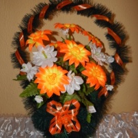 Корзина Ромашка