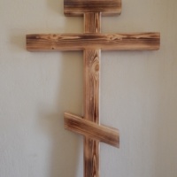 Крест простой обожженный (60)