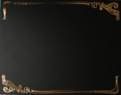 Табличка металлическая