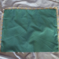 Наволочка мусульманская ШЕЛК с КРУЖЕВОМ