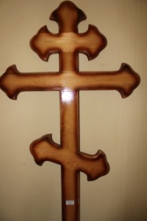 Крест фигурный Цветок 120