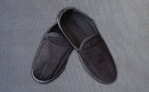 Тапочки мужские Вельветовые