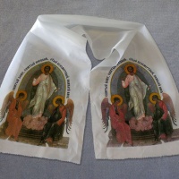 Рушник ВОСКРЕШЕНИЕ атлас